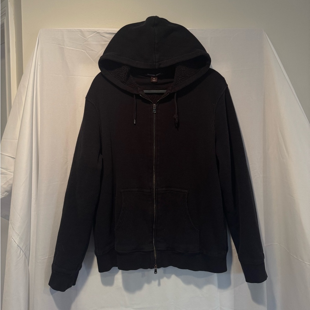 Michael Kors Black Hooded Jacket